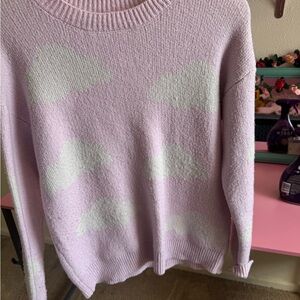 Cozy Lavender Cloud Sweater
